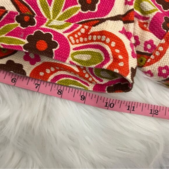 Judith March Retro 70’s Style Psychedelic Flower Power Shorts M - Picture 7 of 7